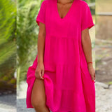 Nathalie™ | Vestido ligero con escote en pico