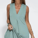 Belle™ - Vestido elegante y largo con chaleco para mujer