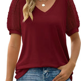 Lara | Top elegante con cuello en V