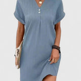 Massie | Vestido Corto Elegante estilo Draped