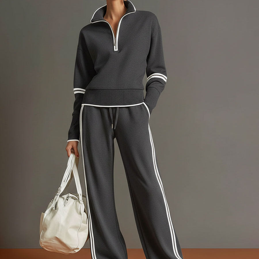 Marietta | Blusa y pantalón con piernas anchas para Mujer