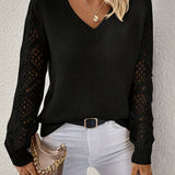 Rosa™ | Jersey de punto con cuello en V