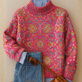 Mildred - Suéter Retro Elegante