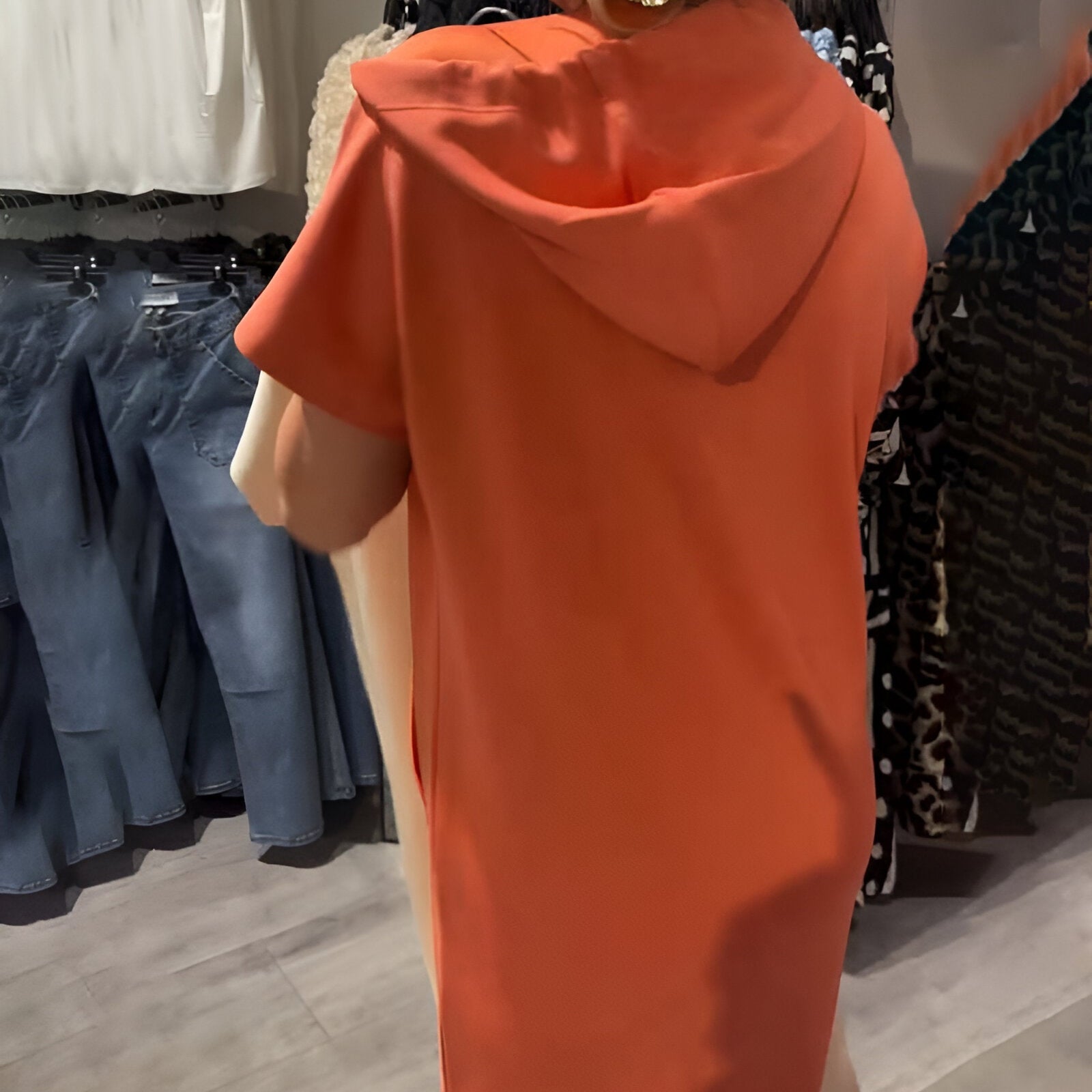 Saskia™ | Vestido casual con capucha