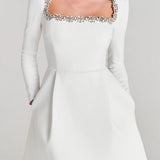 Colette™ | Vestido Corto Elegante de Terciopelo
