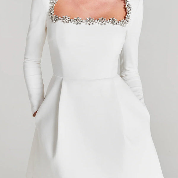 Colette™ | Vestido Corto Elegante de Terciopelo