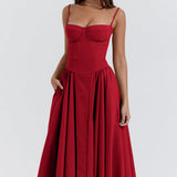 Kiki | Vestido midi retro