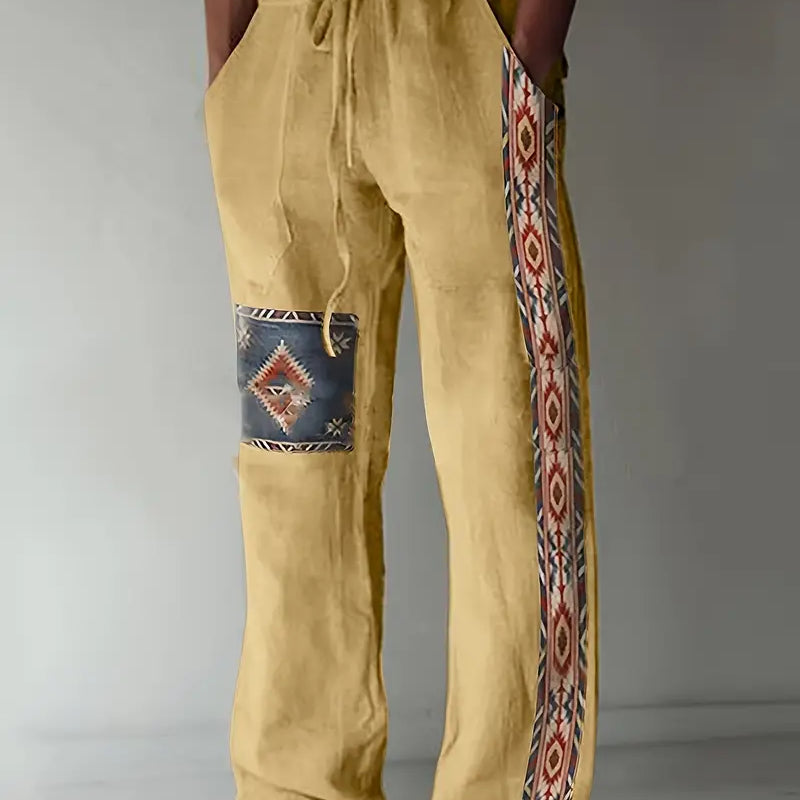 Hendrik™ | Pantalones étnicos de corte cómodo
