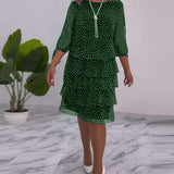Auterelle | Vestido de Mujer elegante con lunares