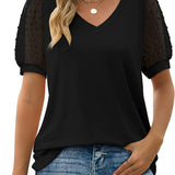 Lara | Top elegante con cuello en V