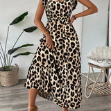 Candela - Vestido maxi barroco con escote en V para Mujer