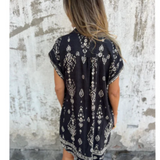 ORONE - VESTIDO HOLGADO ESTAMPADO