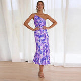 Diane | Vestido de satén floral