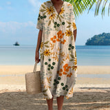 Lorène™ | Vestido de verano floral y colorido