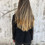 Lena |  Blazer de encaje transparente con estructura elegante
