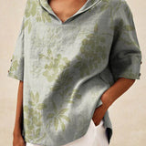 Andrea | Elegante top con escote en V