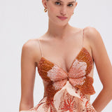 Nahia | Vestido con volantes