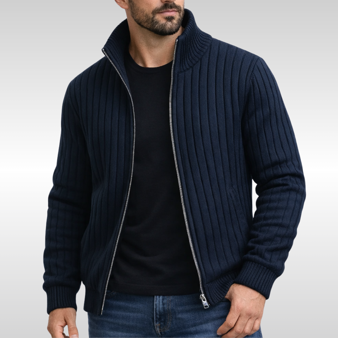 TLYON | CHALECO ELEGANTE CLÁSICO CON CREMALLERA