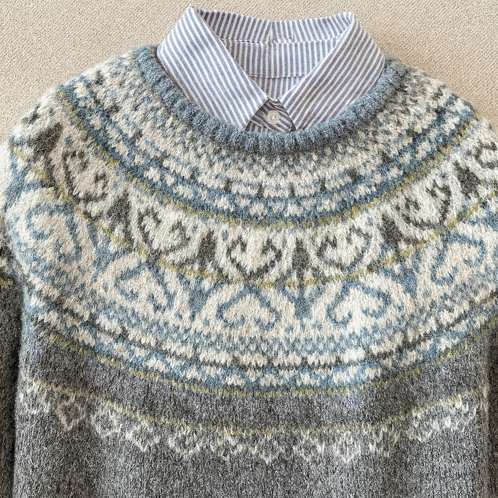 Luxe™ | Elegante Suéter Vintage de Punto