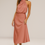 Claire | Vestido satinado