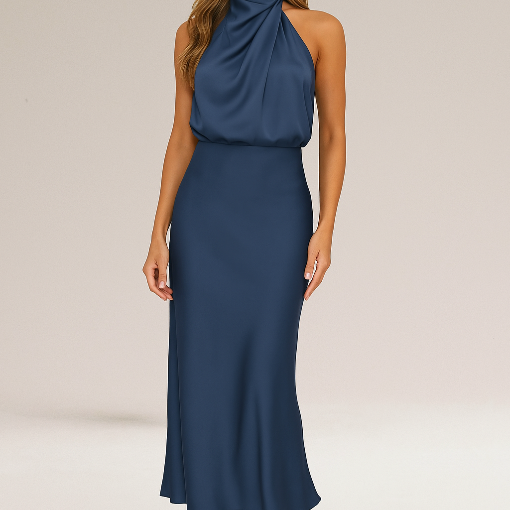 Claire | Vestido satinado