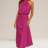 Claire | Vestido satinado