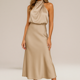 Claire | Vestido satinado
