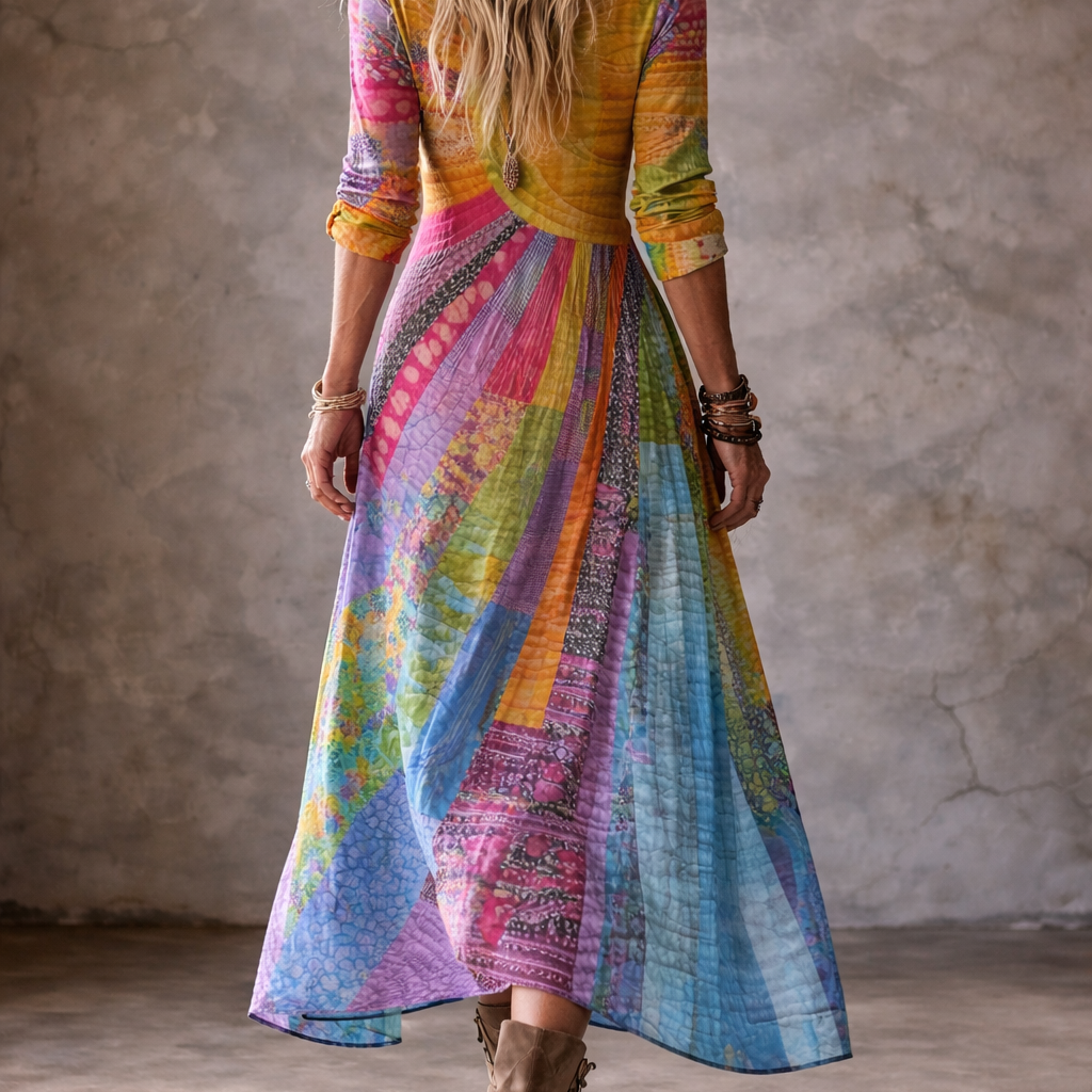 Luna | Vestido bohemio con diseño veraniego para Mujer
