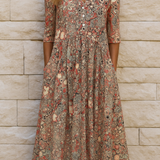 OLIVIA | VESTIDO ELEGANTE CON ESCOTE EN V PARA MUJER