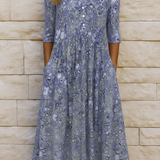 OLIVIA | VESTIDO ELEGANTE CON ESCOTE EN V PARA MUJER