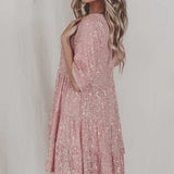 Vestido Antonella™ Glamuroso de Lentejuelas