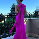 Sapphire™ atrevido vestido elegante con lazo