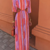 Paloma | Vestido elegante con abertura en los laterales