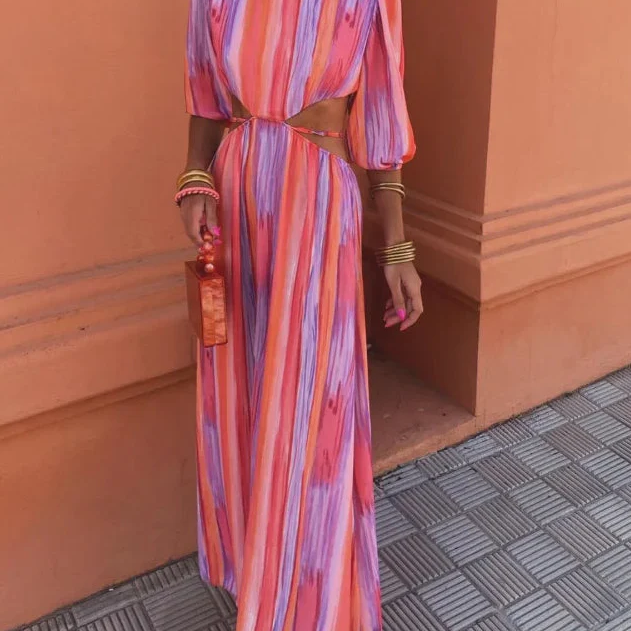 Paloma | Vestido elegante con abertura en los laterales
