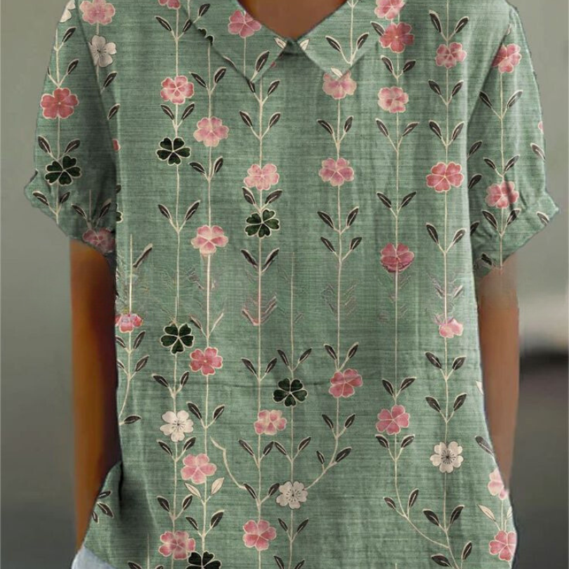 Ragnhild™ | Camisa floral