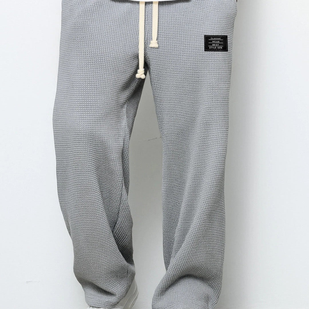 Samuel | Pantalones de pierna ancha con cintura ajustable