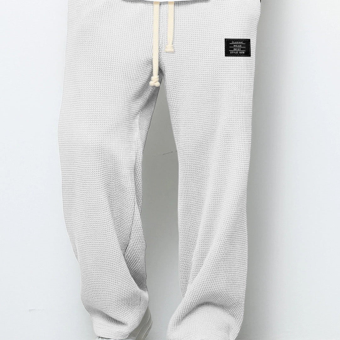 Samuel | Pantalones de pierna ancha con cintura ajustable