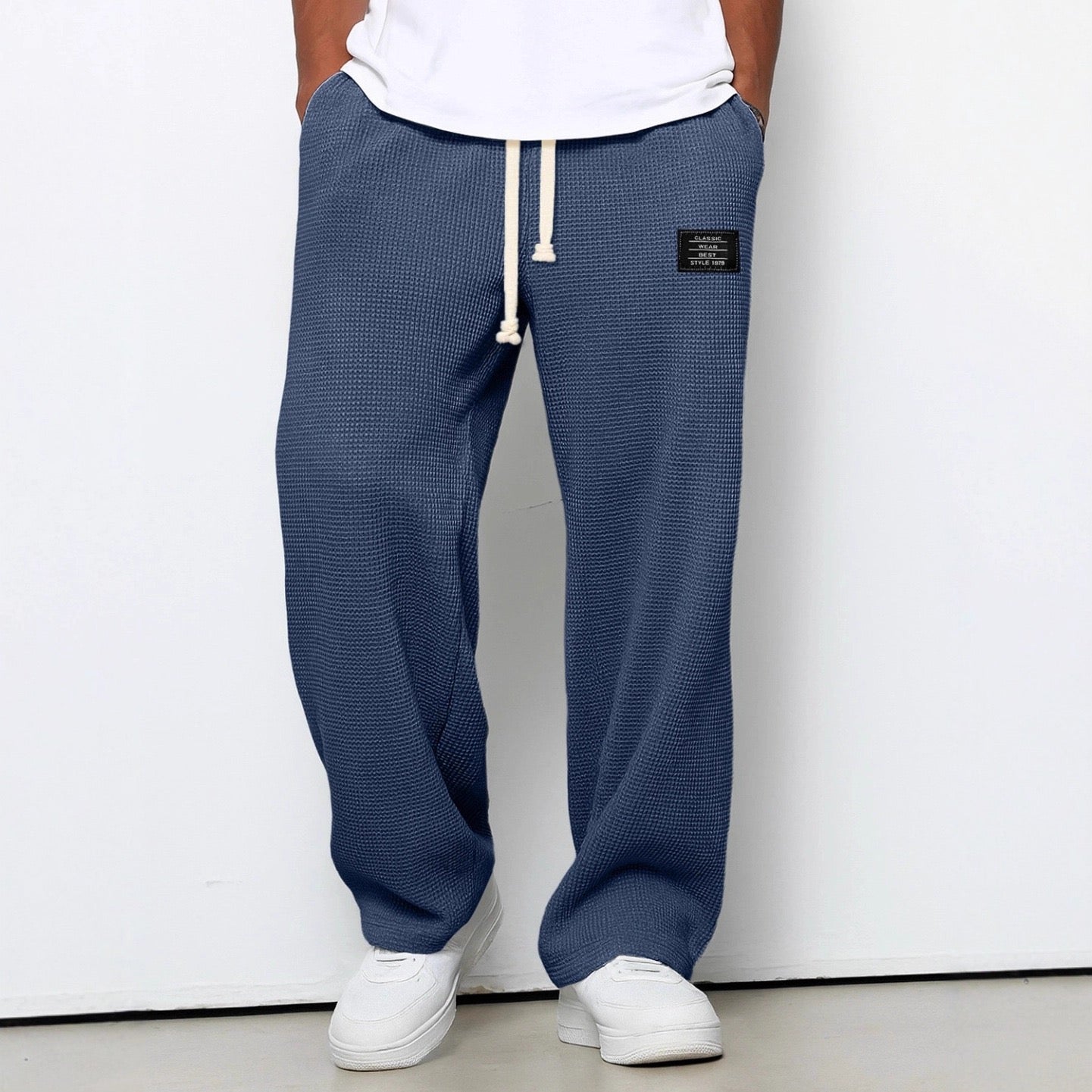 Samuel | Pantalones de pierna ancha con cintura ajustable