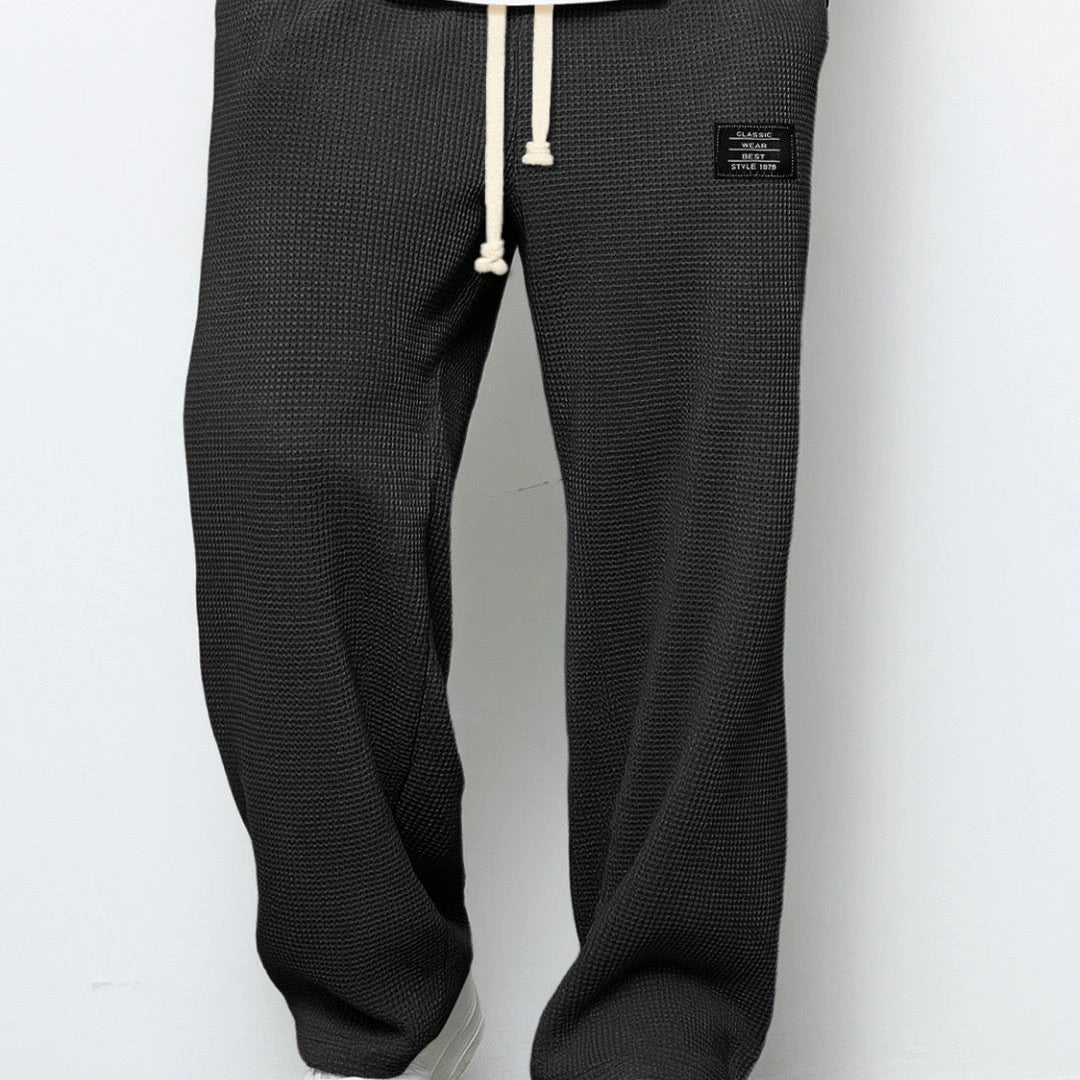 Samuel | Pantalones de pierna ancha con cintura ajustable