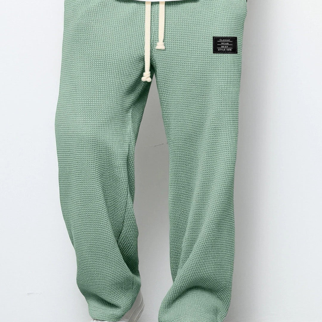 Samuel | Pantalones de pierna ancha con cintura ajustable