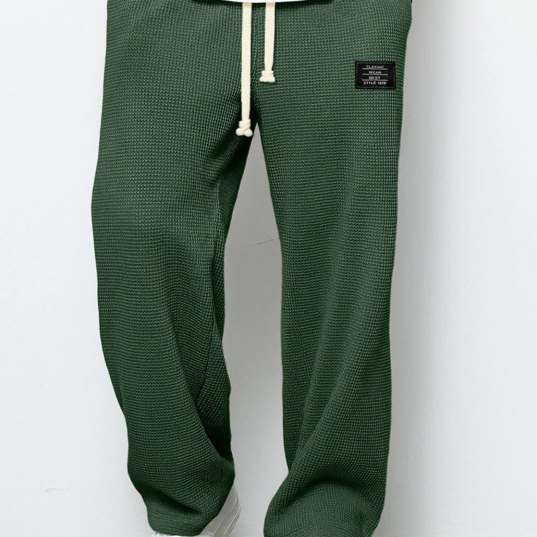 Samuel | Pantalones de pierna ancha con cintura ajustable