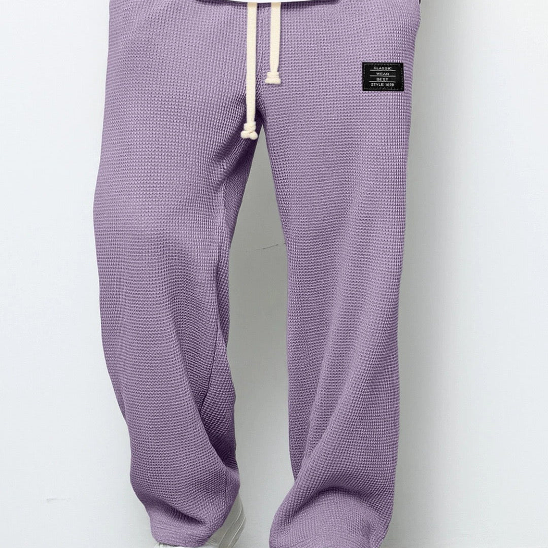 Samuel | Pantalones de pierna ancha con cintura ajustable