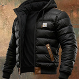 Jason | Chaqueta Acolchada Negra