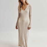 Vestido Zoe™ Elegante con escote en V