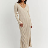 Vestido Zoe™ Elegante con escote en V