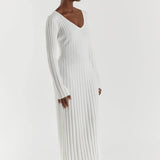 Vestido Zoe™ Elegante con escote en V