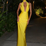 Ciara ™ vestido con cuello en v
