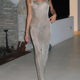 Rhea ™ hermoso vestido transparente