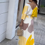 Vestido Juli™ Elegante con Escote en V