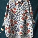 Laura™ | Blusa clásica con estampado flora